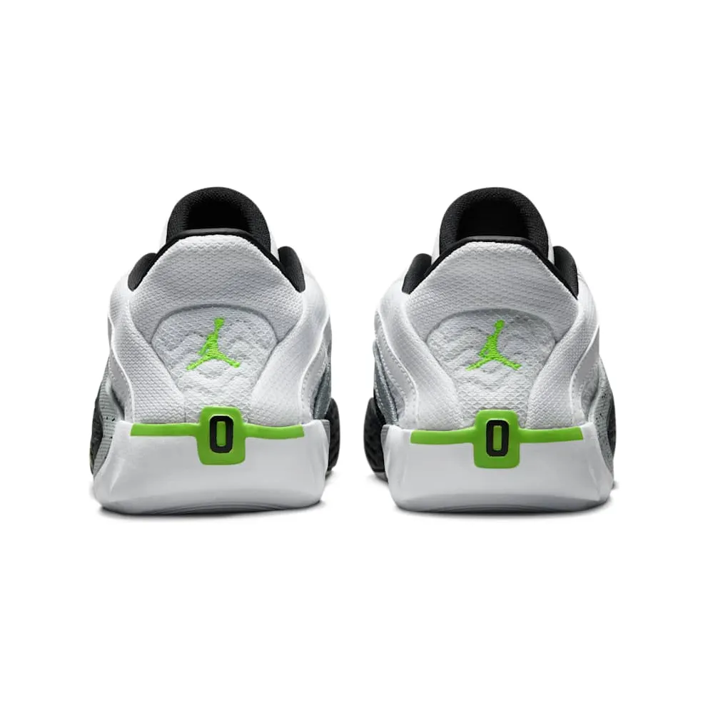 Jordan Tatum 2 White Black Wolf Grey Electric Green (FJ6460-100)