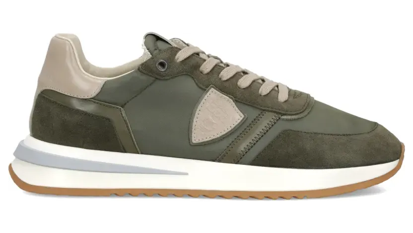 Philippe Model Paris Tropez 2.1 sneakers met vlakken – Groen (TYLUW078)