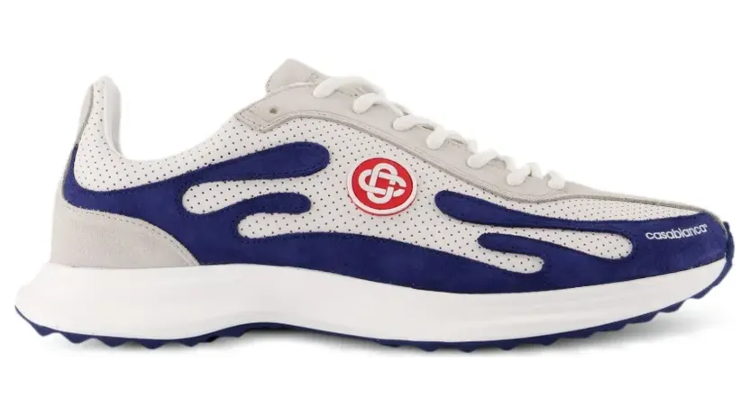 Casablanca Stade Sneakers mit Logo-Patch – Weiß (ASNK02410M)