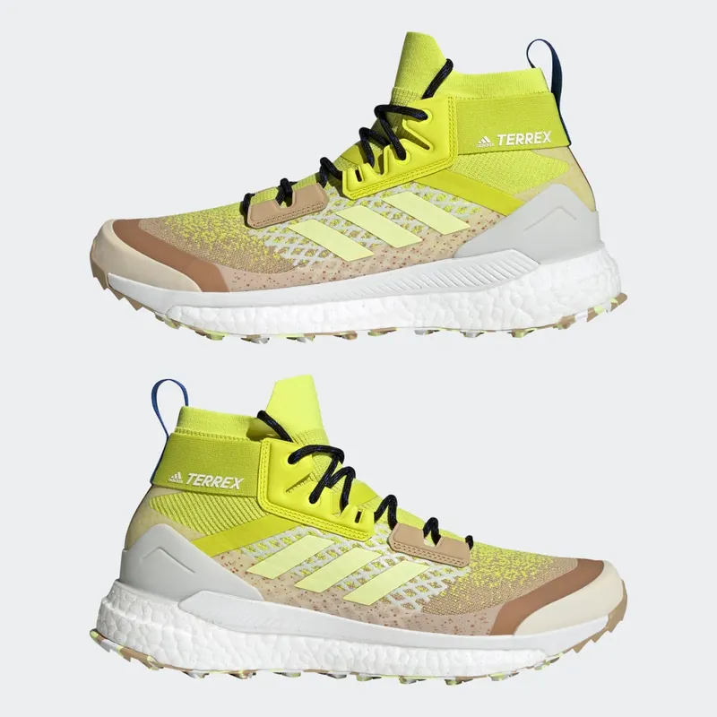 Adidas Terrex Free Hiker Primeblue Hiking Beige Tone / Pulse Yellow / Acid Yellow (FZ3627)