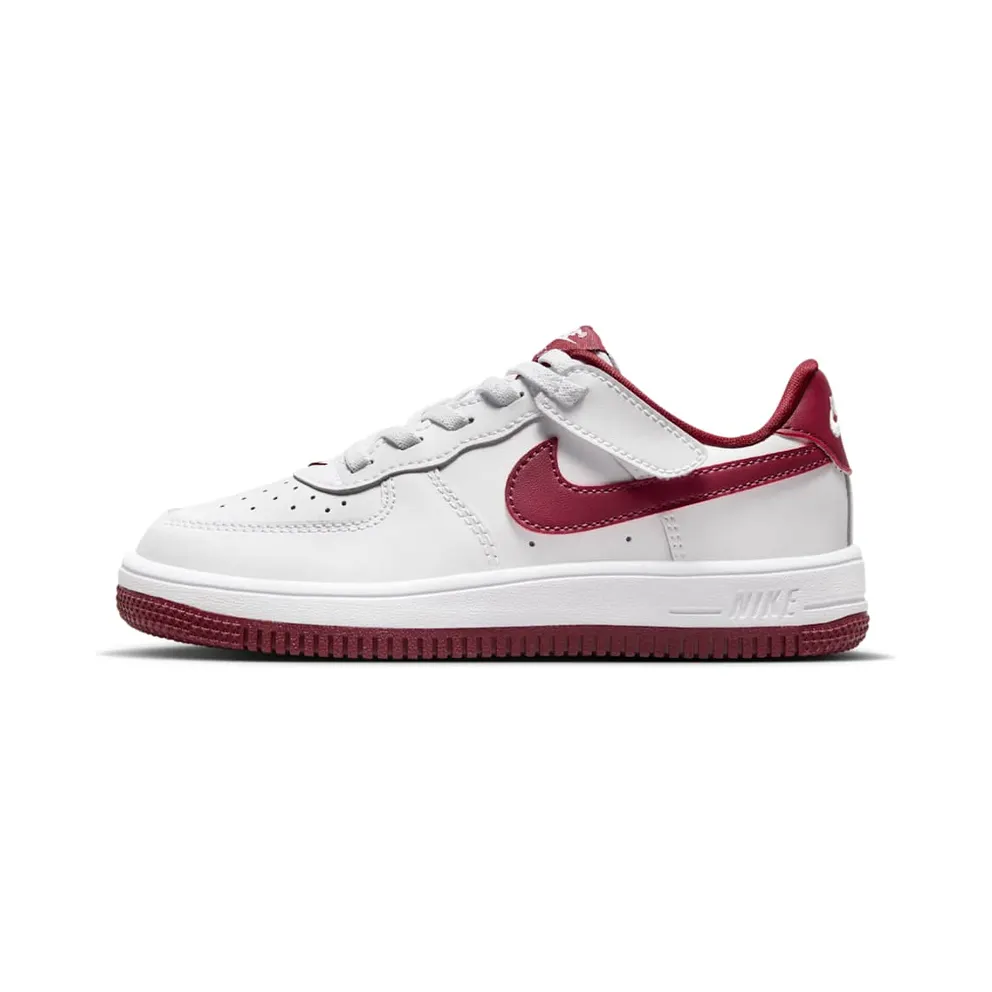 Nike Force 1 Low EasyOn White Team Red (FN0237-105)