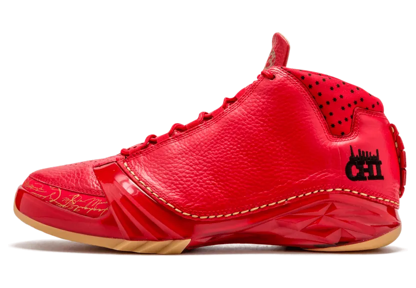 Air Jordan 23 Retro ‘Chicago’ University Red/University Red/Gum Yellow (811645-650)