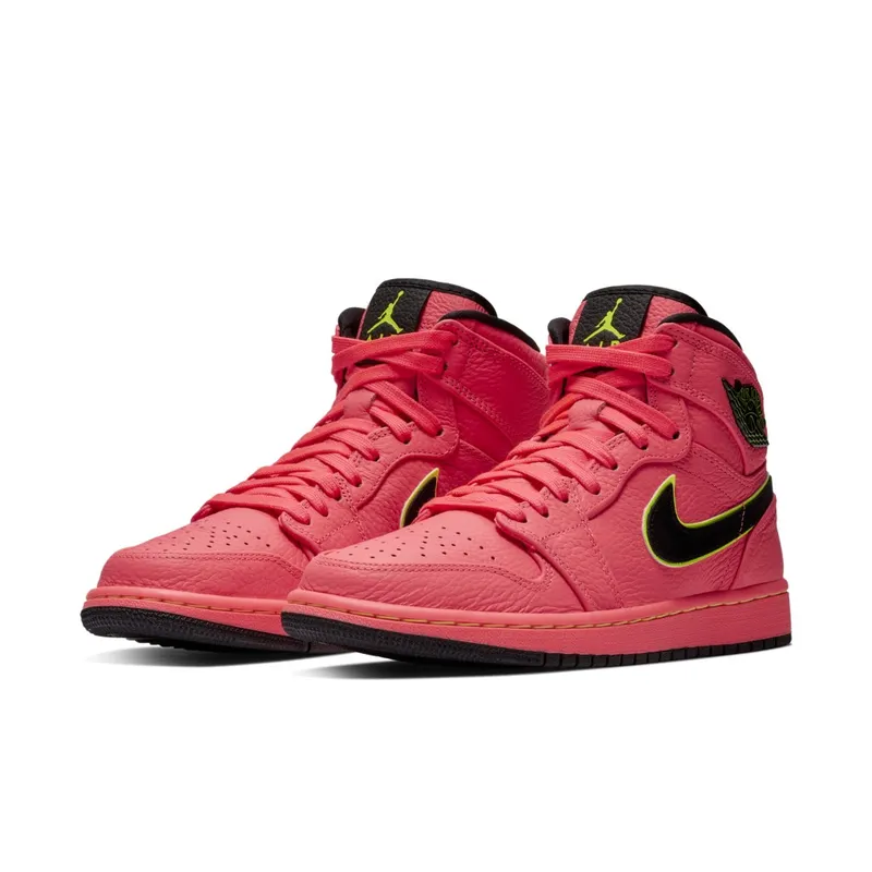 Jordan 1 Retro High Hot Punch (W) Hot Punch/Volt-Black (AQ9131-600)