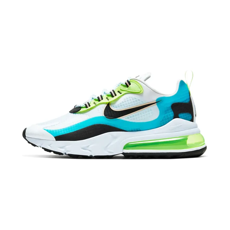 Nike Air Max 270 React SE “Oracle Aqua / Ghost Green / Washed Coral / Black” (CT1265-300)