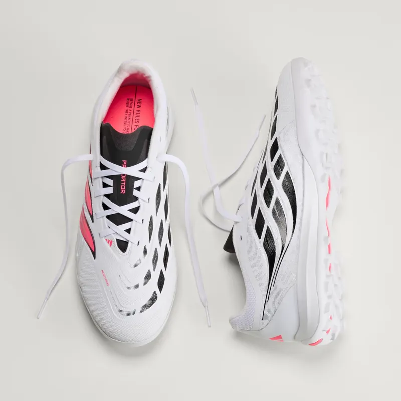 Adidas Predator League TF Cleats, White (KJ6723)