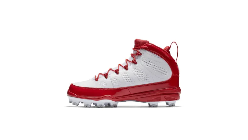 Jordan 9 Retro MCS University Red University Red/White-Metallic Silver (AA1264-601)