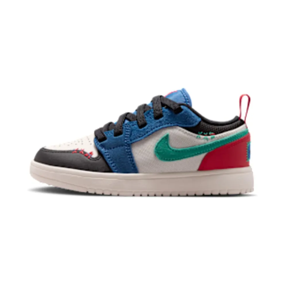 Nike Jordan 1 Low Alt SE “True Blue / University Red / Kinetic Green / Black” (IO2054-401)