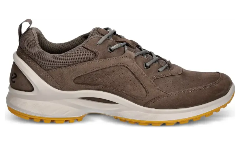 ECCO Biom Energi leren sneakers met geperforeerde details – Bruin (850814)