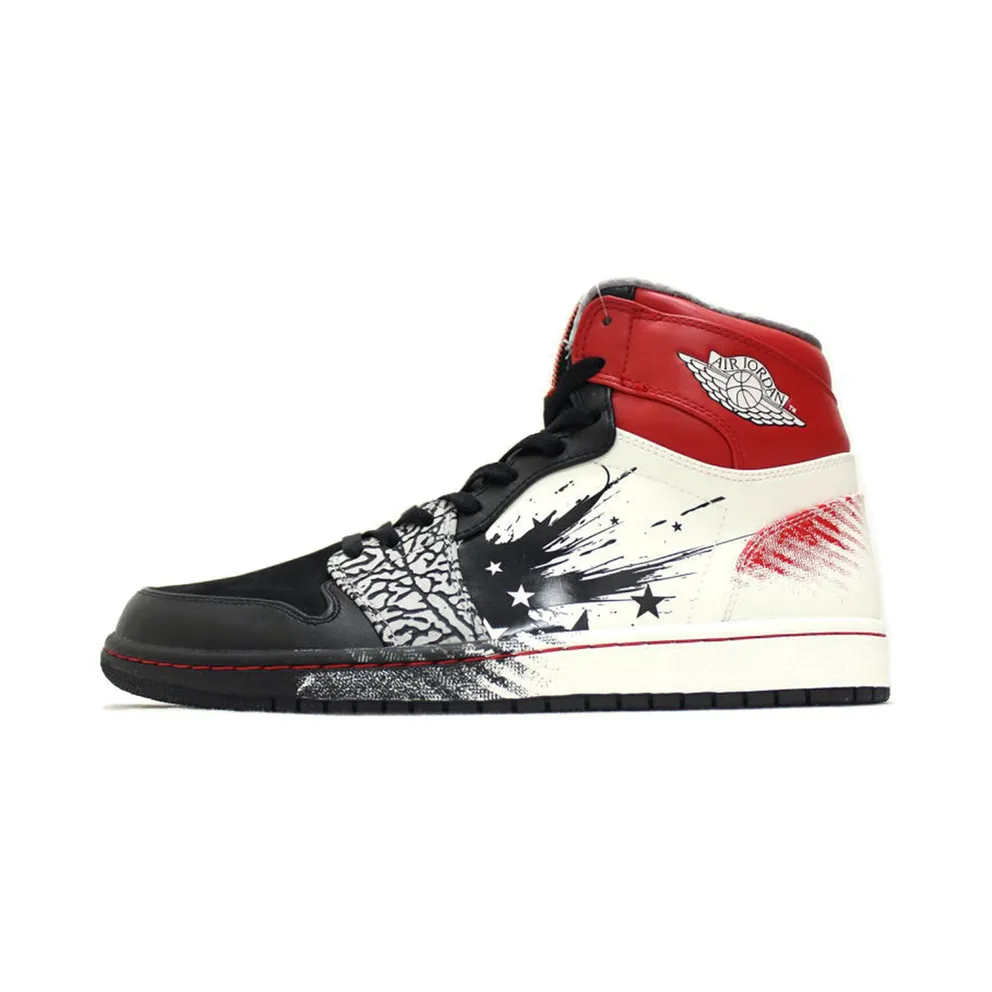 Air Jordan Nike AJ I 1 Retro Dave White ‘Wings for the Future’ (2012) (464803-001)