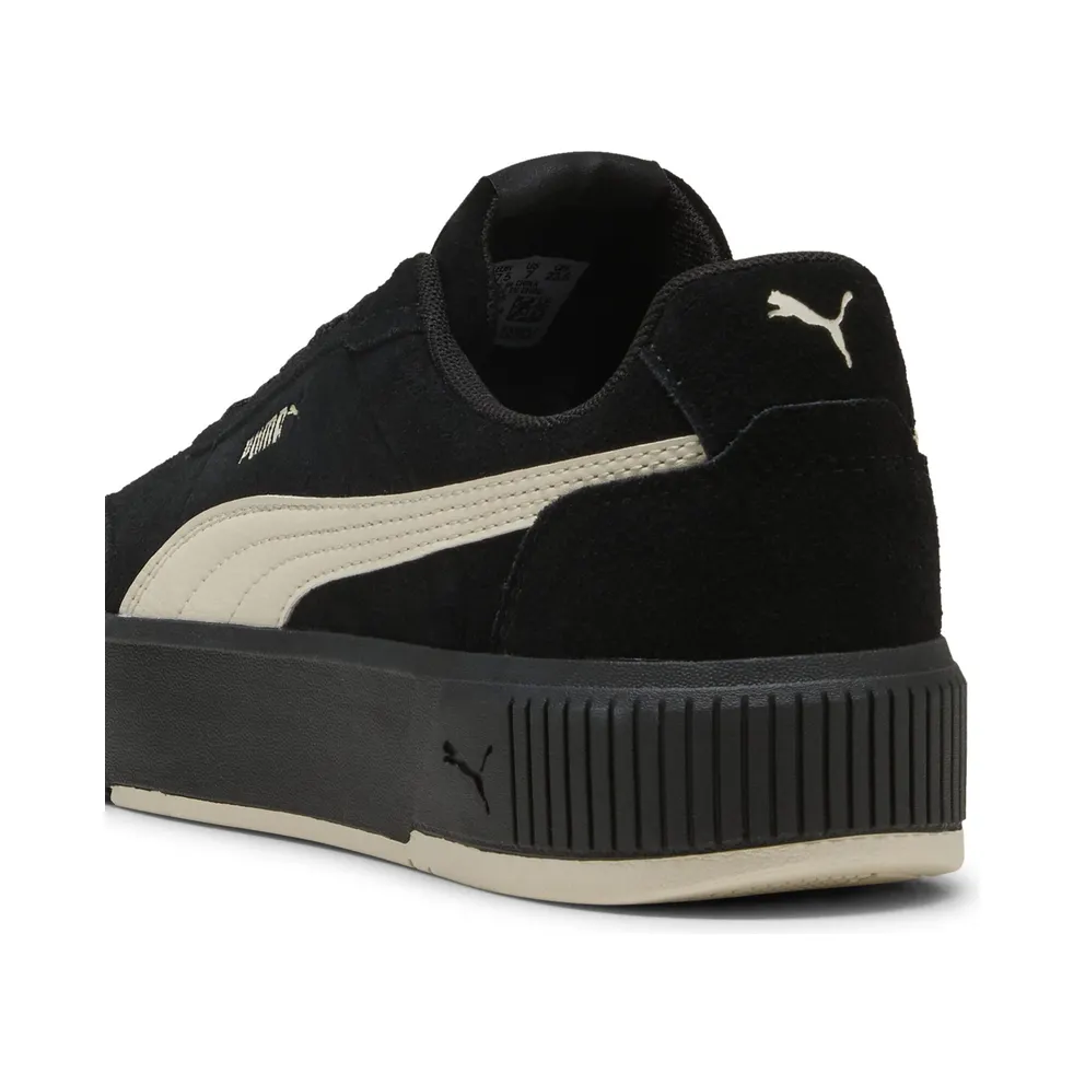 Puma Carina Mia Suede “Puma Black / Alpine Snow” (402638_05)