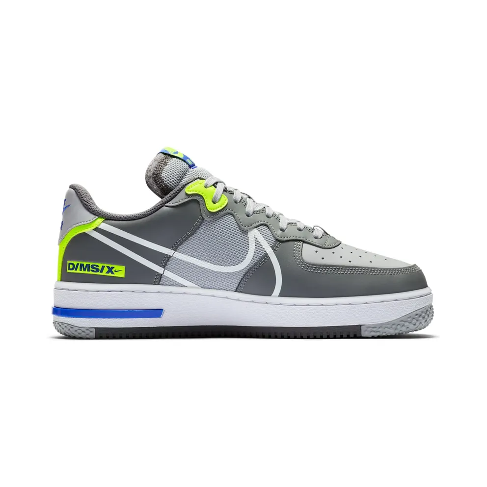 Nike Air Force 1 React Wolf Grey Wolf Grey/White-Smoke Grey-Dark Grey (CD4366-002)