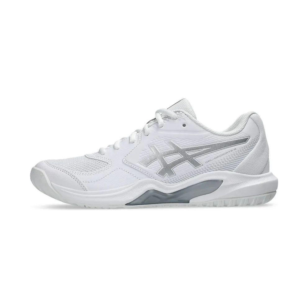 ASICS GEL-DEDICATE 9 “White / Pure Silver” (1042A316-101)