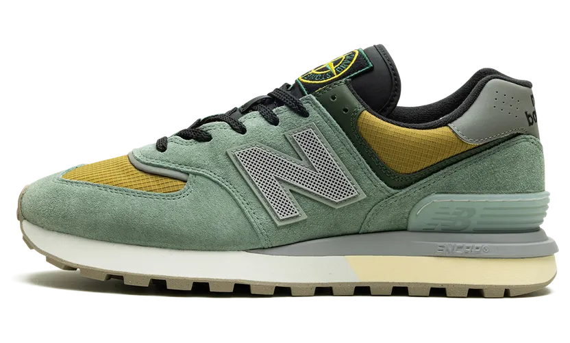 New Balance 574 Legacy “Stone Island – Light Green” (U574LGTN)