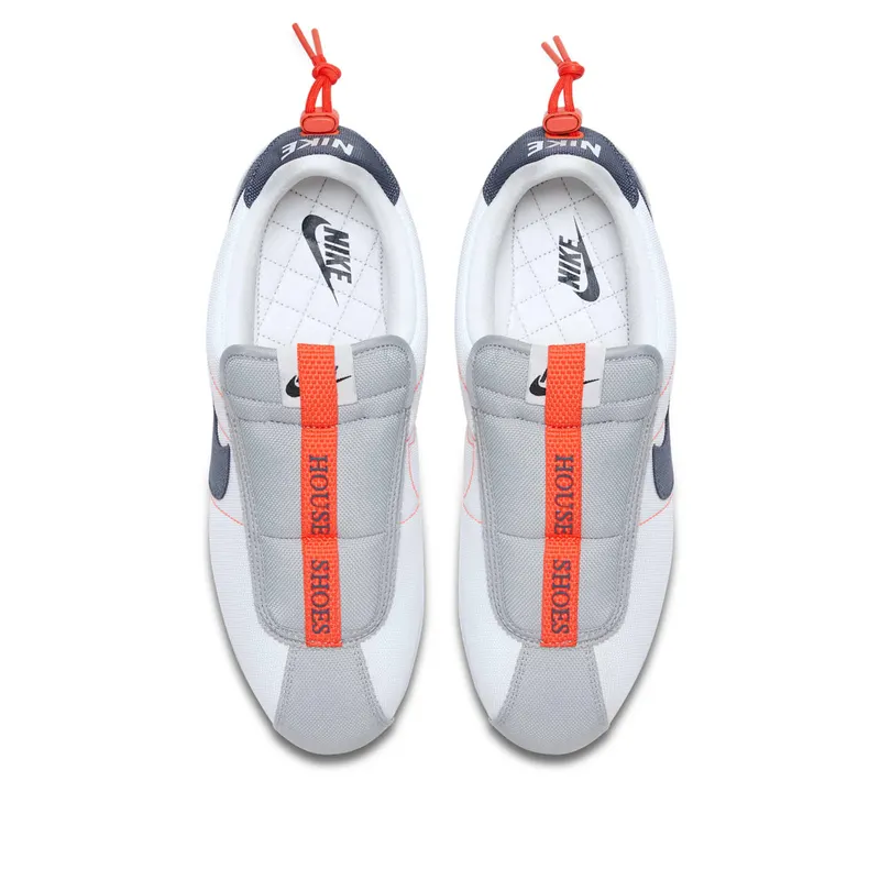 Nike Cortez Basic Slip Kendrick Lamar White White/Thunder Blue-Wolf Grey-Turf Orange (AV2950-100)