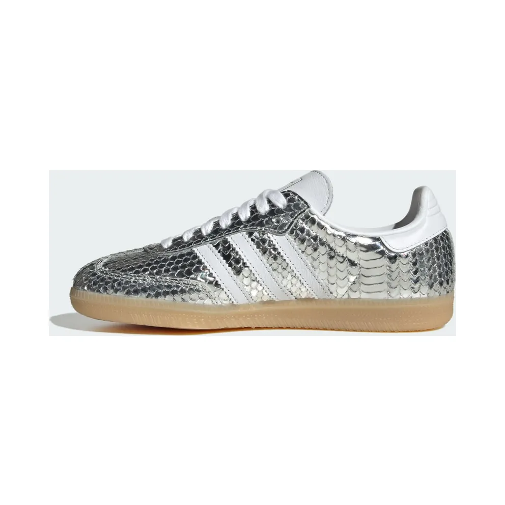 Adidas Samba Slangenprint Silver Metallic (IH9016)