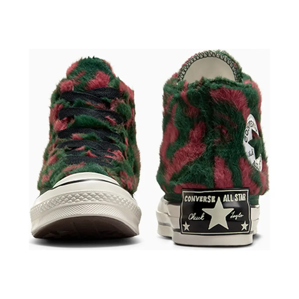 Converse Chuck 70 Luxe Plush Astrodust/Green Envy/Egret (A09503C)