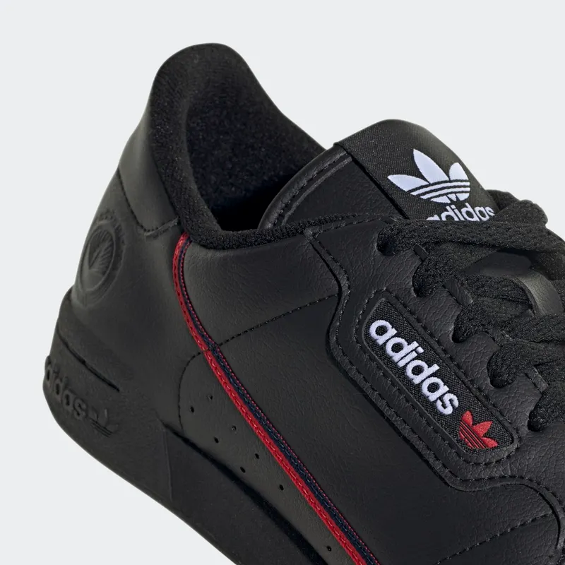 Adidas Continental 80 Vegan Core Black / Collegiate Navy / Scarlet (H02783)