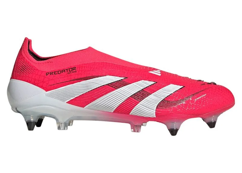 adidas Predator Elite Laceless SG Lucid Red Cloud White Core Black (ID3844)
