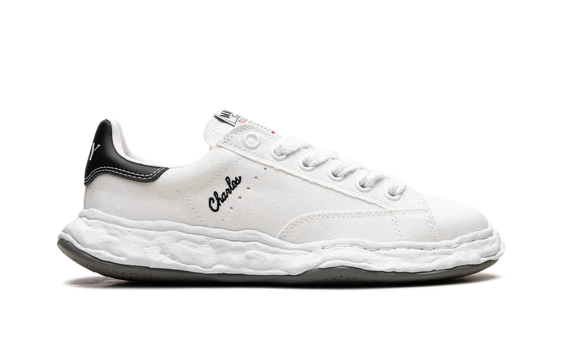Maison Mihara Yasuhiro Charles Original Sole Low Canvas “White” (A12FW703-WHT)