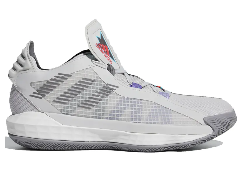 Adidas Dame 6 GCA ‘Playoff Pack’ Grey One/Grey Three/Bright Cyan (FX2085)