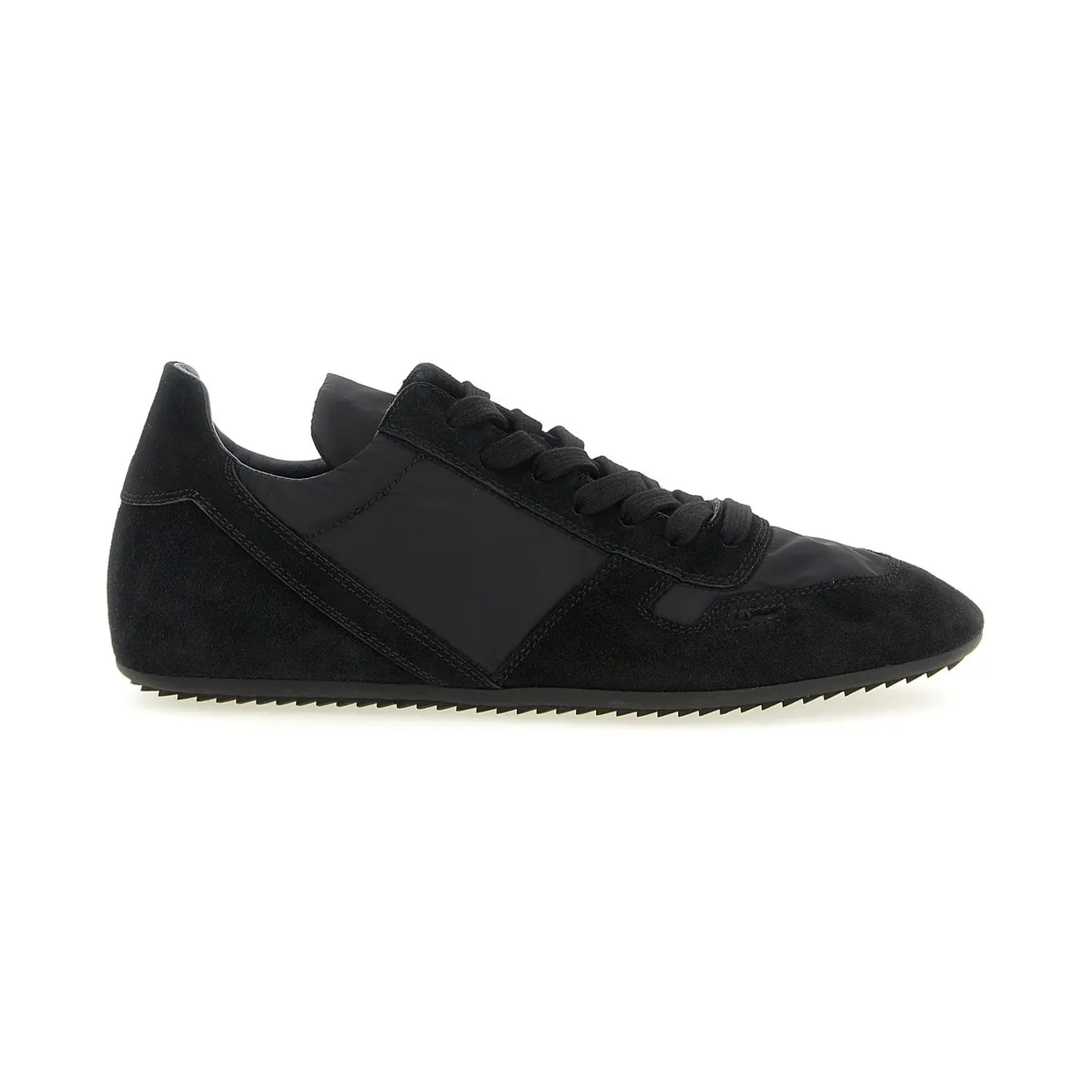 Rick Owens Minimal Sneaks “Black” (RU01F2889NDOLVX999)