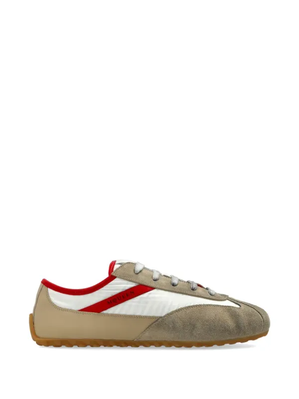 Alexander McQueen Boxe sneakers – Beige (868496WIAKD)