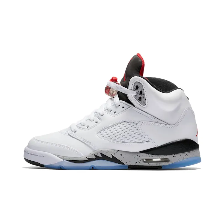 Air Jordan 5 Retro BG White Cement (440888-104)