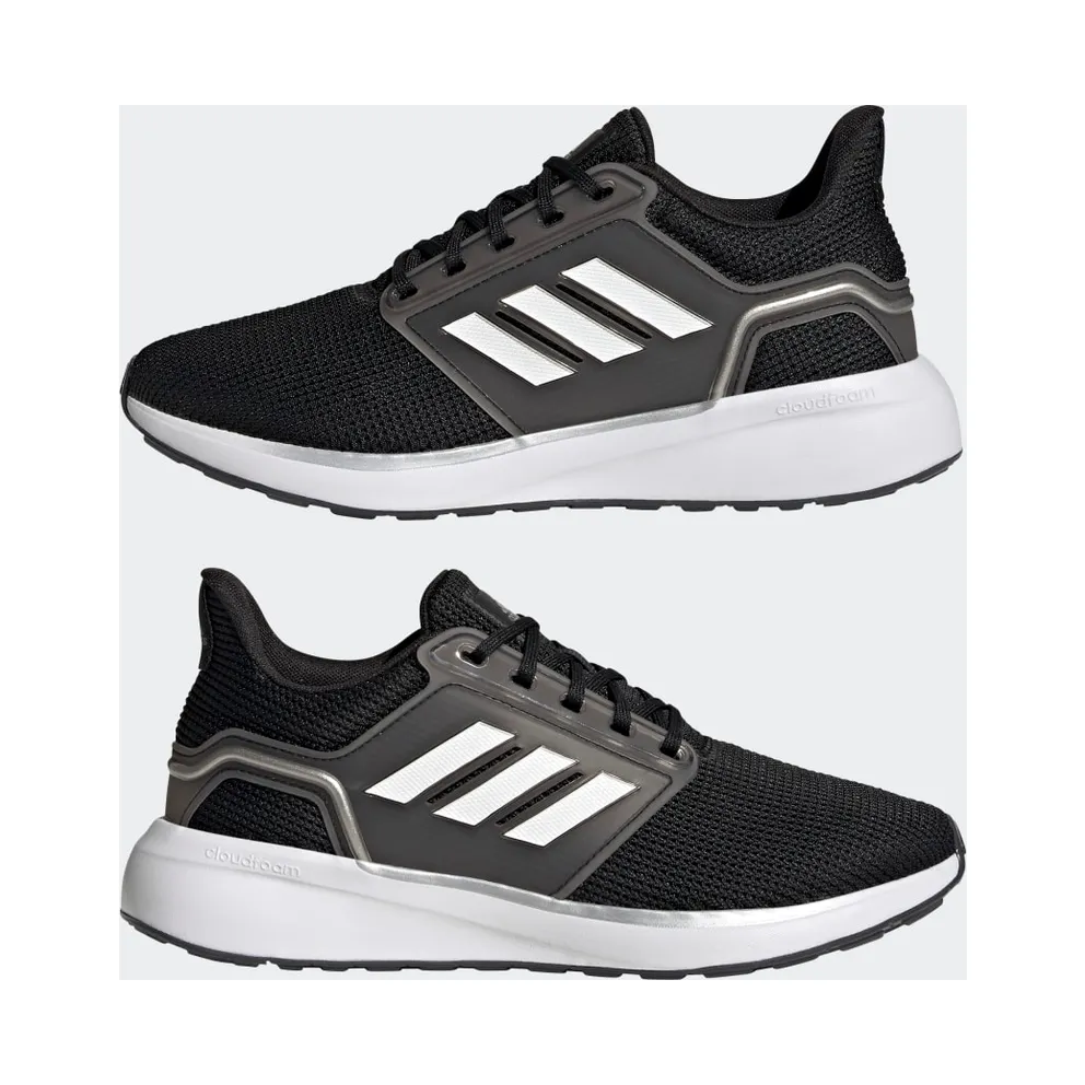 Adidas EQ19 Run Core Black / Cloud White / Silver Metallic (GY4731)
