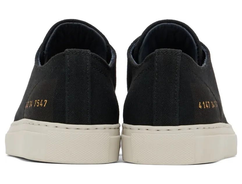 Common Projects White Tournament Low Sneakers (4147) (2)