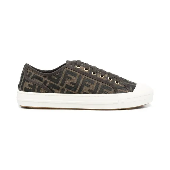 Fendi met jacquard logo “Brown” (7E1553AJZX)