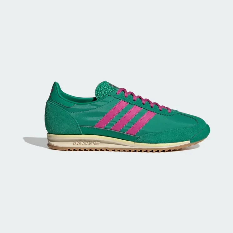 Adidas SL 72 OG Semi Court Green / Court Green / Semi Lucid Fuchsia (JQ6417)