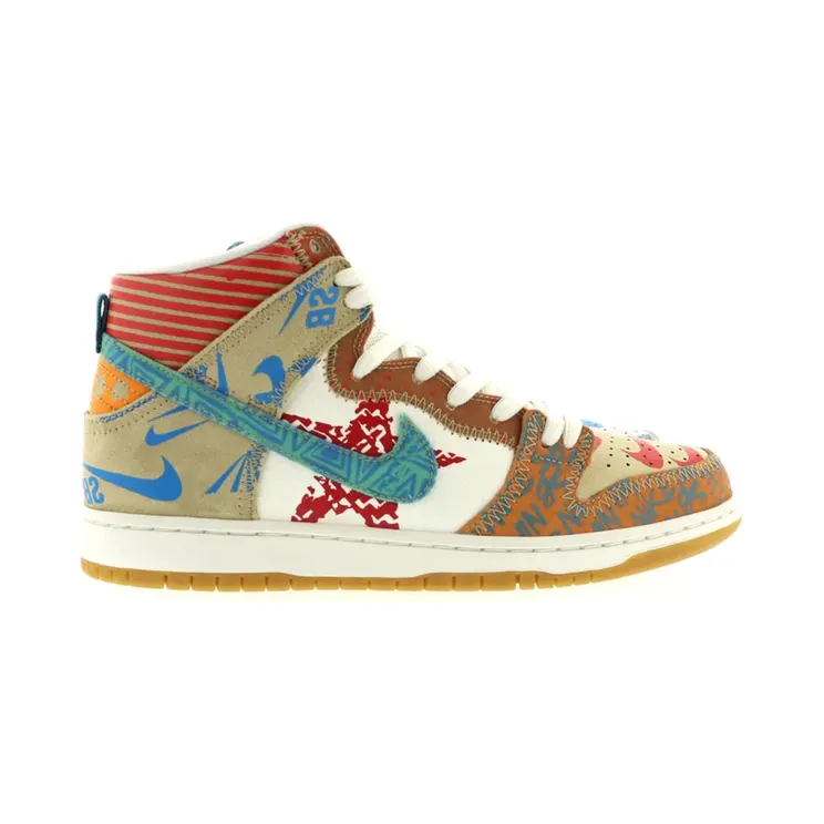 Nike SB Dunk High Thomas Campbell What the Dunk (Special Box) ((Special Box) 918321-381)