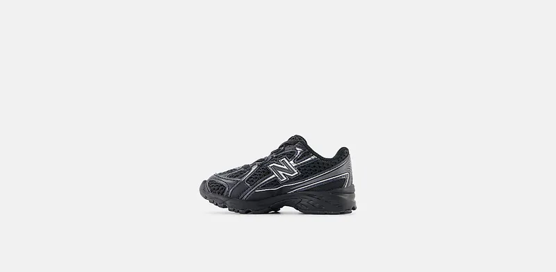 New Balance 740 Bungee Lace TD Black Silver Metallic (IZ740BM)