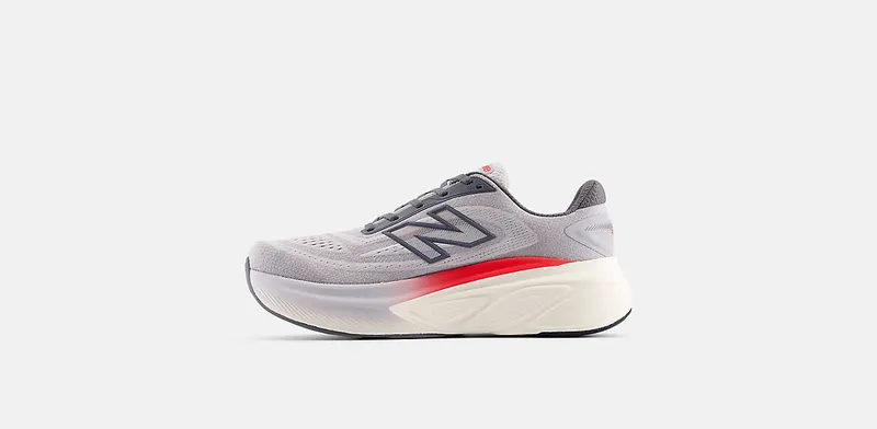 New Balance Fresh Foam More v6 Grey Matter True Red Castlerock (MMORLC6)