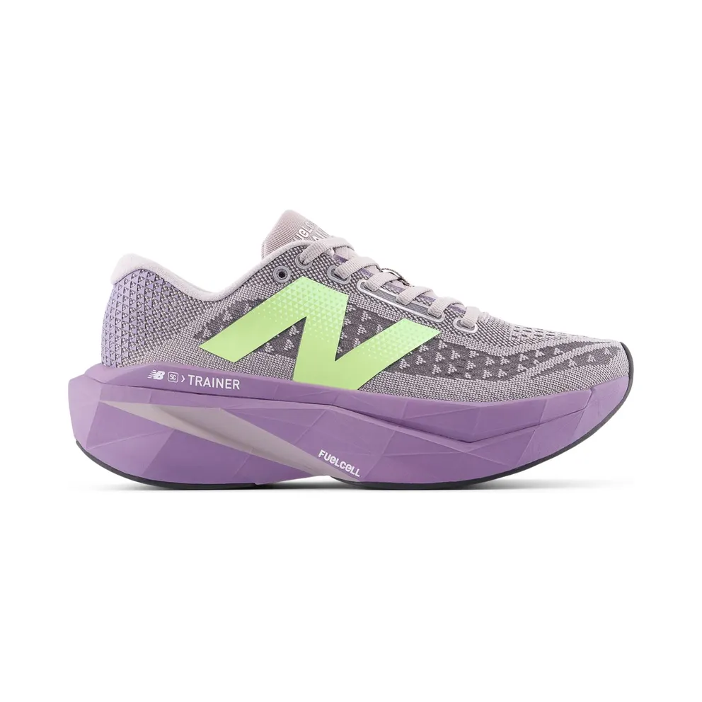 NEW BALANCE FuelCell SuperComp Trainer v3 “TRUFFLE SALT / CANDIED VIOLET” (WRCX7RC)