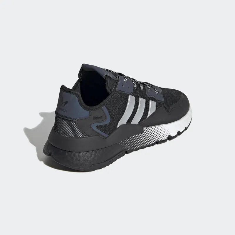 adidas Nite Jogger Silver Metallic Blue Core Black/Silver Metallic/Cloud White (EF5403)