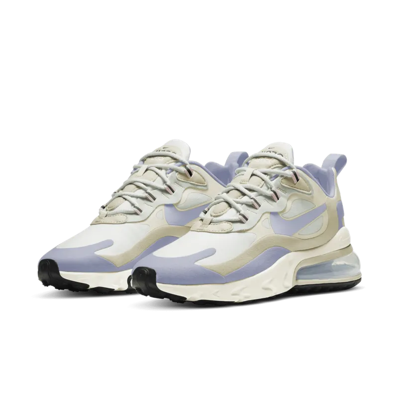 Nike Air Max 270 React Fossil Ghost (W) Summit White/Fossil-Sail-Ghost (CT1287-100)