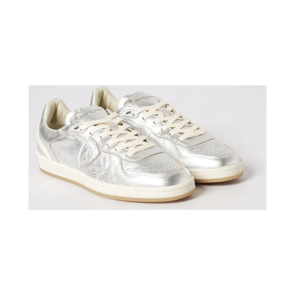 Philippe Model Pgal Laminated Leather Silver (PGLDM002)