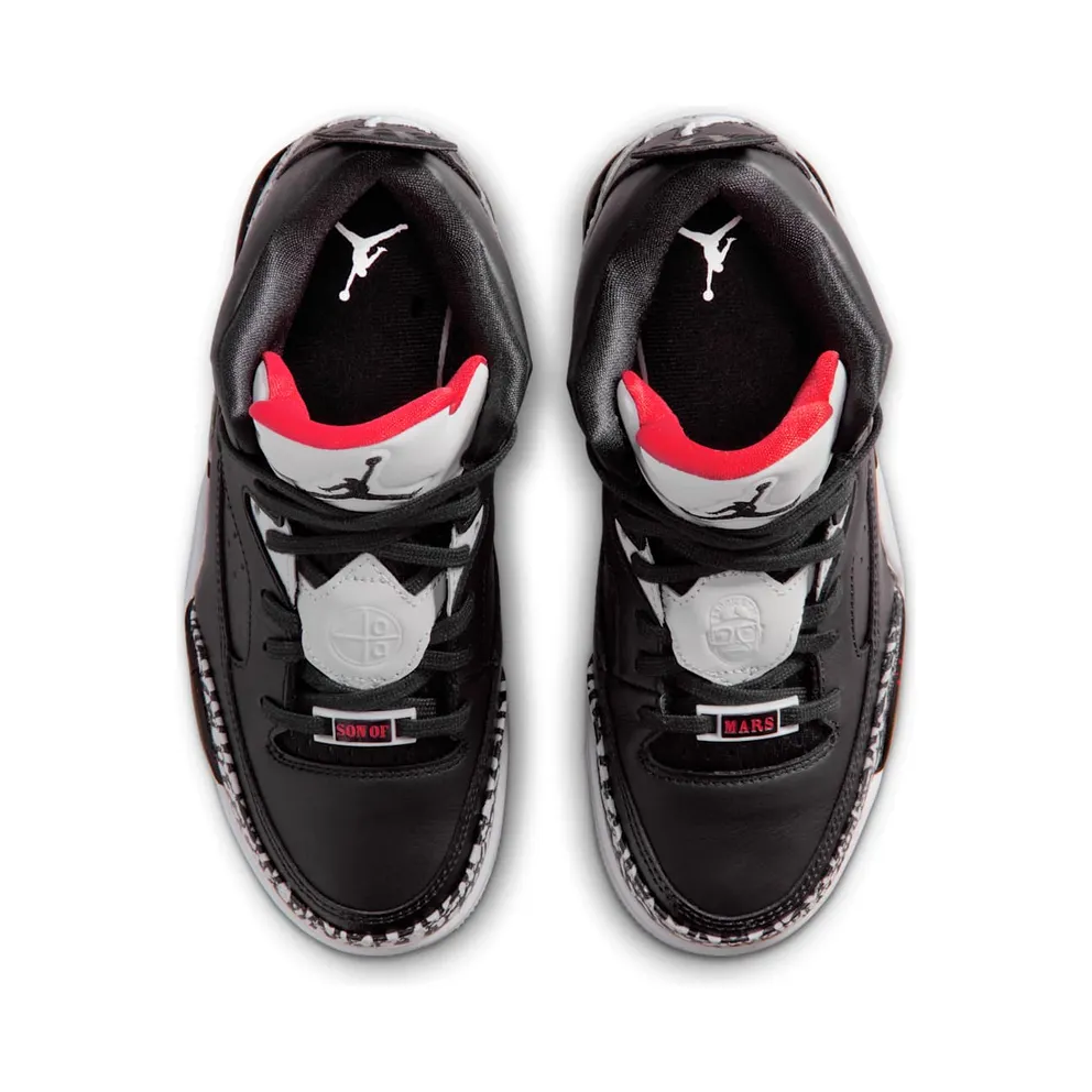 Jordan Son of Mars GS “Black/Black-University Red-Grey Mist-White” (IR0519-003)