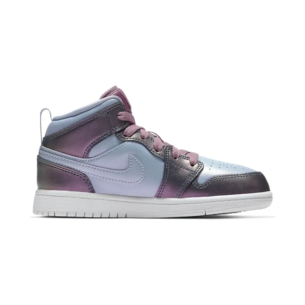 Jordan 1 Mid Monsoon Blue (PS) Monsoon Blue/Purple Rise-Violet Dust-White-Melon Tint (AV5173-400)