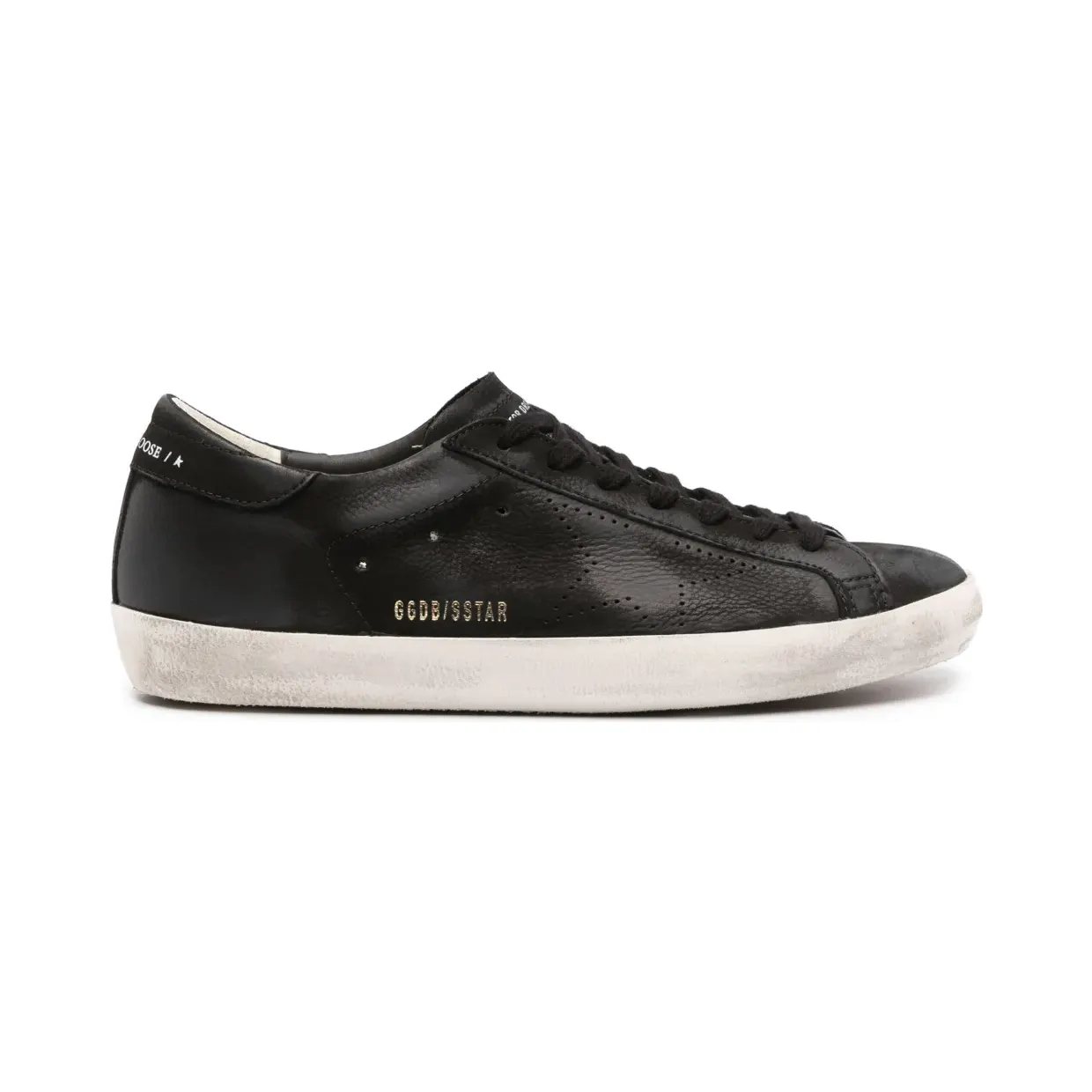 Golden Goose Super-Star leren “Black” (GMF00105F005223)