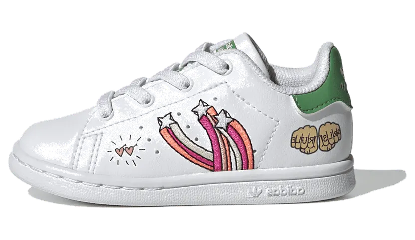 adidas Stan Smith Cloud White / Cloud White / Vivid Green (FX5978)