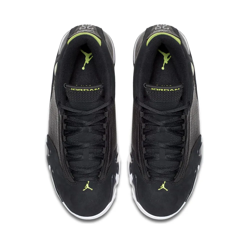 Jordan 14 Retro Indiglo (2016) Black/White-Indiglo (487471-005)