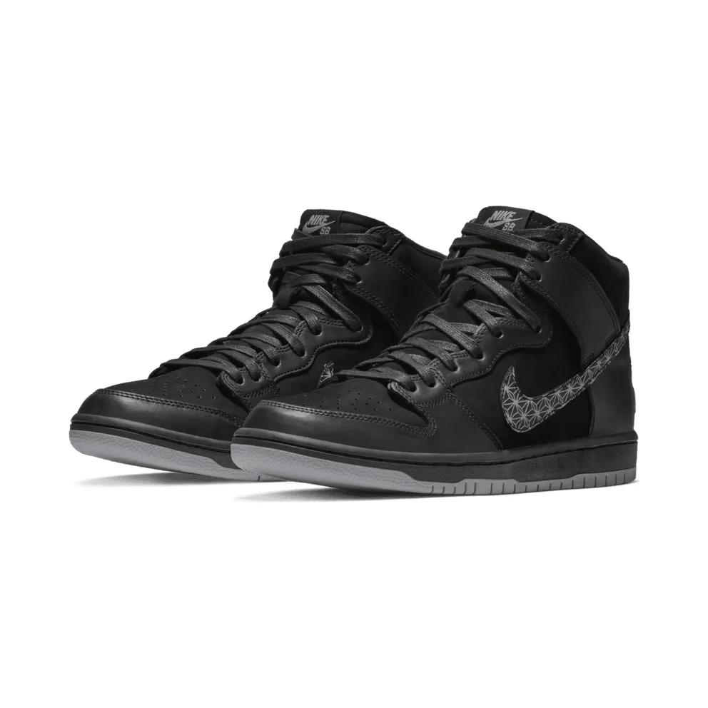 Nike SB Dunk High Black Bar Black/Black-Dark Grey (AH9613-002)