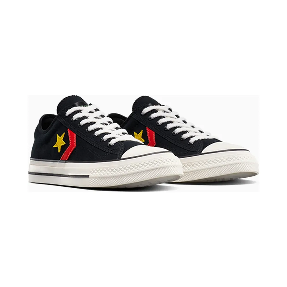 Converse x Daily Paper Star Player 76 Black/Fern Green/Cyber Yellow (A13860C)