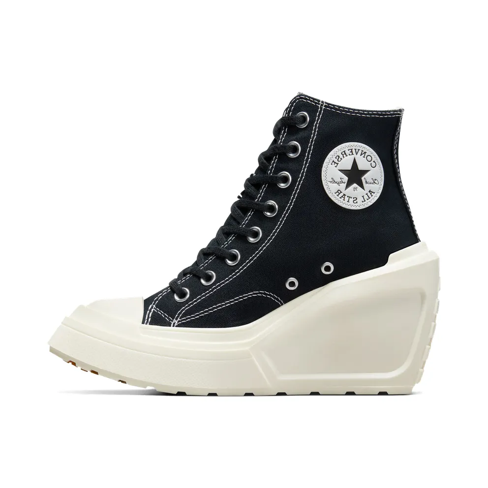 Converse Chuck 70 De Luxe Wedge Black/Black/Egret (A06478C)