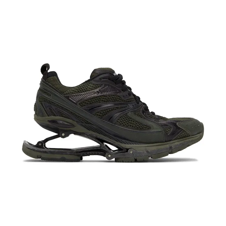 Balenciaga Green X-Pander Sneakers (653871-W2RA4-3135)