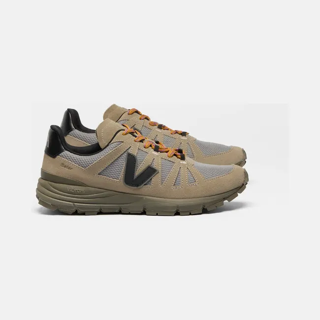 VEJA Salar Alveomesh sneakers met vlakken – Beige (DE1821398)