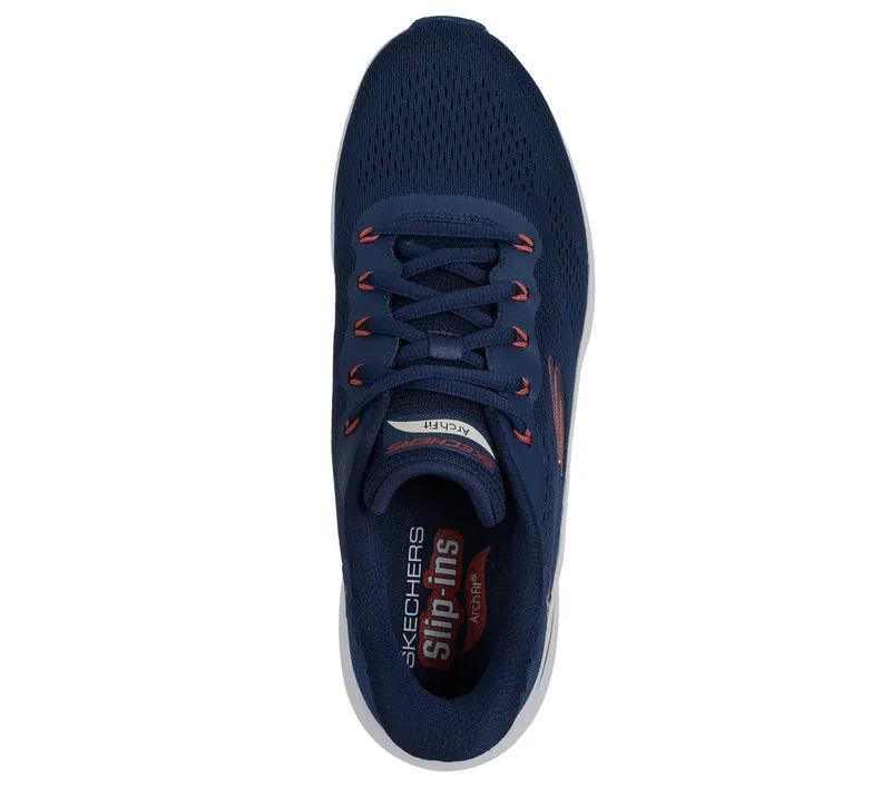 Skechers Slip-ins: Arch Fit 2.0 – Lestur Sneaker Marine/Red