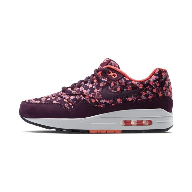 Nike x Liberty of London Air Max 1 Burgundy (540855-600)